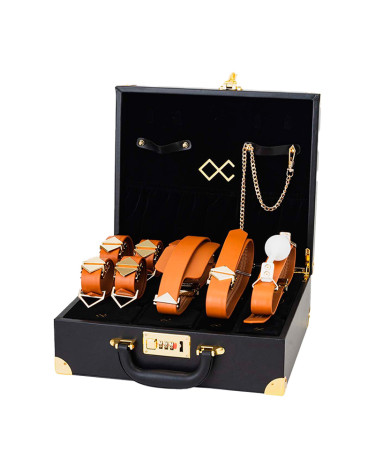 БДСМ-набір LOCKINK Moonlight Treasure Chest Brown Set