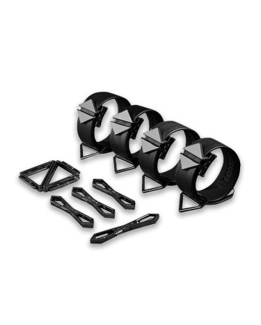 Набір для зв'язування LOCKINK Hogtie Set - Black