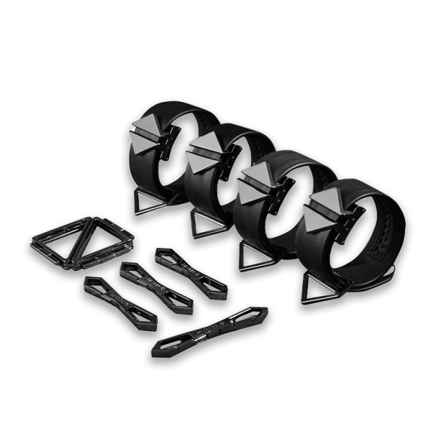 Набір для зв'язування LOCKINK Hogtie Set - Black