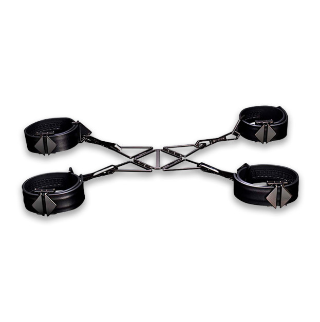 Набір для зв'язування LOCKINK Hogtie Set - Black