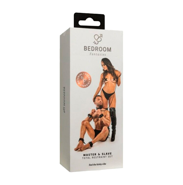Набір для BDSM Bedroom Fantasies: Master & Slave Total Restraint Set