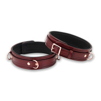 Фіксатори для стегон Liebe Seele Wine Red Thigh Cuffs Size S