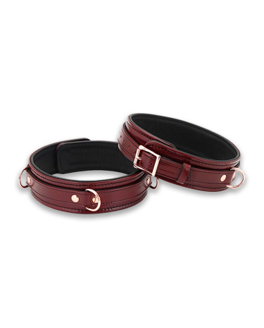 Фіксатори для стегон Liebe Seele Wine Red Thigh Cuffs Size L