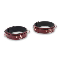 Фіксатори для стегон Liebe Seele Wine Red Thigh Cuffs Size L