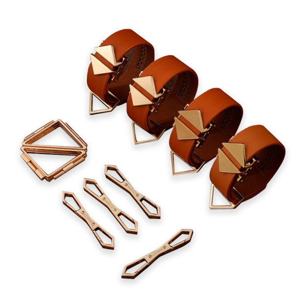 Набір для зв'язування LOCKINK Hogtie Set - Brown