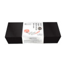 Нашийник із повідцем Liebe Seele Dark Candy Pink Collar with Leash