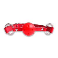 БДСМ кляп у рот Mouth ball червоний Садо-мазо