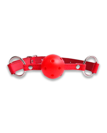БДСМ кляп у рот Mouth ball червоний Садо-мазо