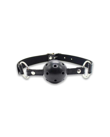 БДСМ кляп в рот Mouth ball черный Садо-мазо