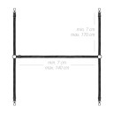 Фіксатор рук та ніг для ліжка Bedroom Fantasies Чорний Універсальний