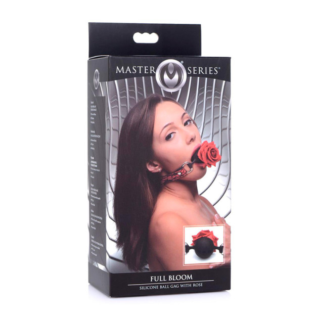 Кляп Master Series Eye-Catching Ball Gag With Rose