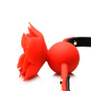 Кляп Master Series Blossom Silicone Rose Gag Red