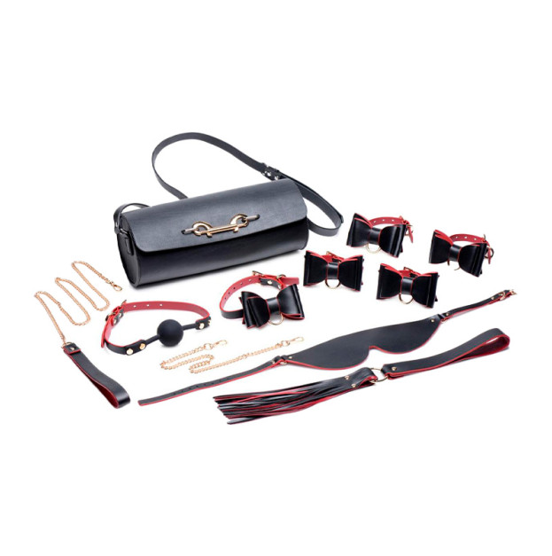 Набор для BDSM Master Series Bow Luxury BDSM Set With Travel Bag