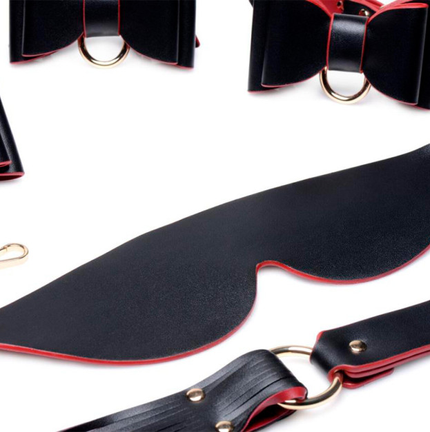 Набір для BDSM Master Series Bow Luxury BDSM Set With Travel Bag