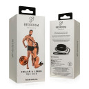 Нашийник з повідцем Bedroom Fantasies Collar & Leash чорний