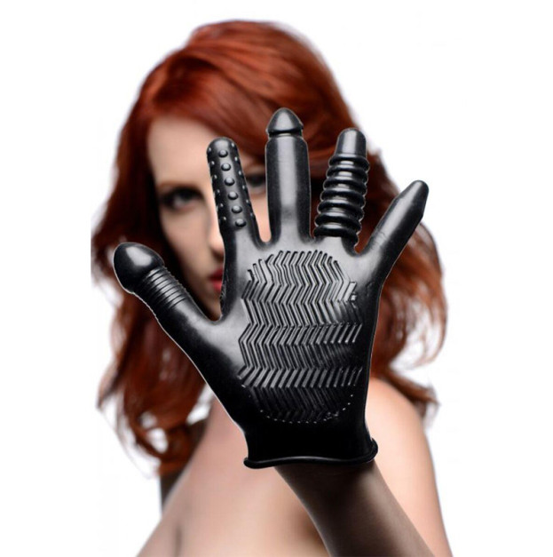 Рукавички з різними текстурами Master Series Pleasure Poker Textured Glove