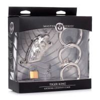Клетка для члена Master Series Tiger King Cock Cage With Lock