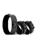 Наручники з нашийником Bedroom Fantasies Collar & Cuffs Black