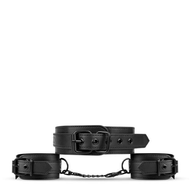 Наручники с ошейником Bedroom Fantasies Collar & Cuffs Black
