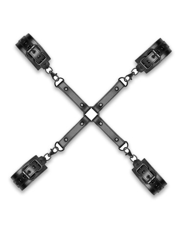 Фіксатор для рук та ніг Bedroom Fantasies Hogtie & Cuffs Set 4-Way Restrant