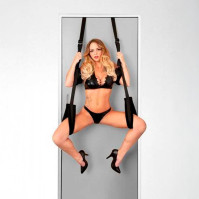 Гойдалки для сексу на двері Fetish Tentation Door Straps Black
