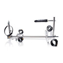 Конструкція для фіксації з фалоімітатором Imprisoned Metal Stockade with Dildo