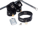 Конструкція для фіксації з фалоімітатором Imprisoned Metal Stockade with Dildo