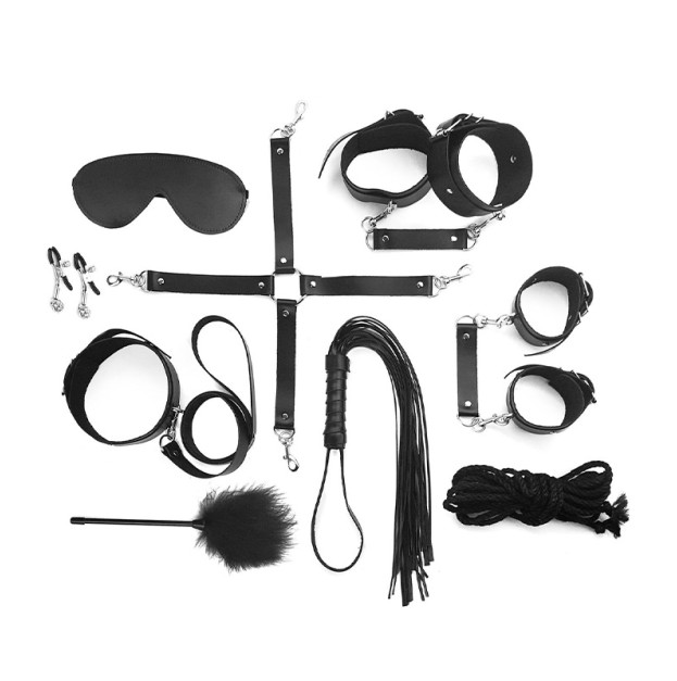 БДСМ набір Art of Sex BDSM Set Leather 10 Piece