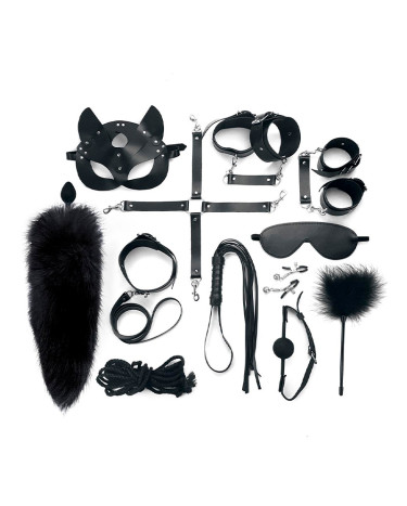 БДСМ набір Art of Sex Maxi BDSM Set Leather 13 Piece