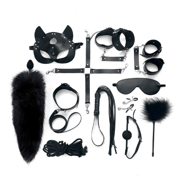 БДСМ набір Art of Sex Maxi BDSM Set Leather 13 Piece