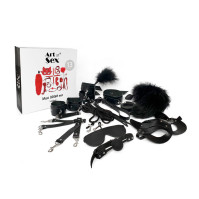 БДСМ набір Art of Sex Maxi BDSM Set Leather 13 Piece
