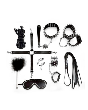 БДСМ набір Art of Sex Spikes BDSM Set Leather 10 Piece