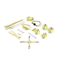 БДСМ набір Liebe Seele Macaron 9pcs Bondage Kit-Melon