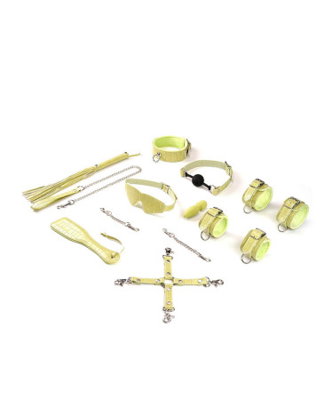 БДСМ набір Liebe Seele Macaron 9pcs Bondage Kit-Melon