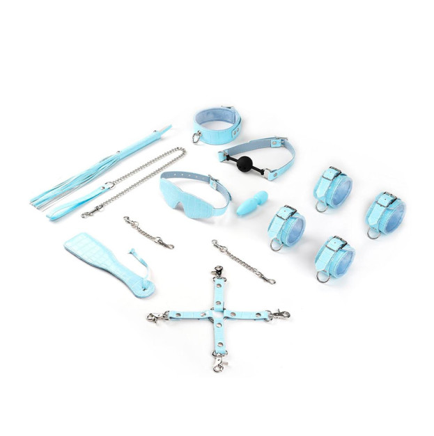БДСМ набір Liebe Seele Macaron 9pcs Bondage Kit-Mint