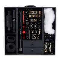 БДСМ набір LOCKINK All-in-1 BDSM Play Kit - Crocodile Leather