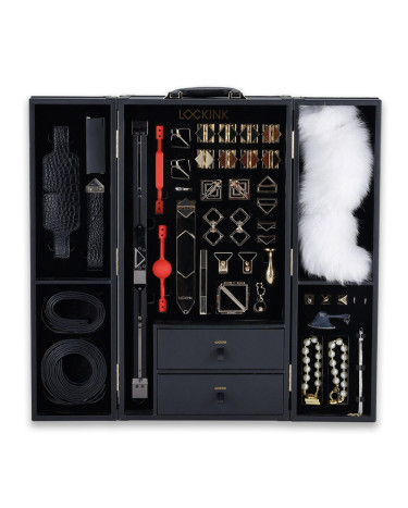 БДСМ набір LOCKINK All-in-1 BDSM Play Kit - Crocodile Leather
