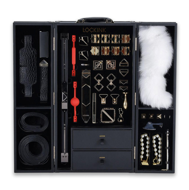 БДСМ набір LOCKINK All-in-1 BDSM Play Kit - Crocodile Leather