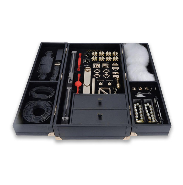 БДСМ набір LOCKINK All-in-1 BDSM Play Kit - Crocodile Leather
