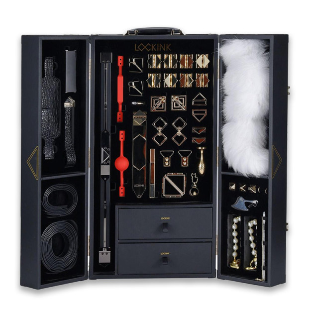 БДСМ набір LOCKINK All-in-1 BDSM Play Kit - Crocodile Leather