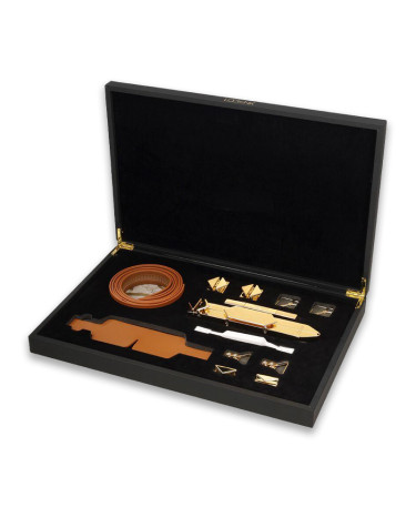 БДСМ набор LOCKINK Teasing & Impact-Play Brown Set