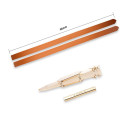 БДСМ набір LOCKINK Teasing & Impact-Play Brown Set