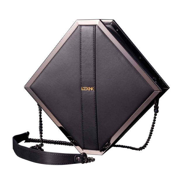 БДСМ набір LOCKINK Mysterious Square Kink Bag Black