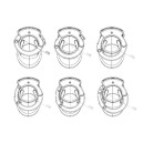 Клітка для члена з електростимуляцією Mystim Pubic Enemy No 1 Gold Edition