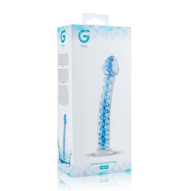 Стеклянный фаллоимитатор Gildo Glass Dildo No. 4