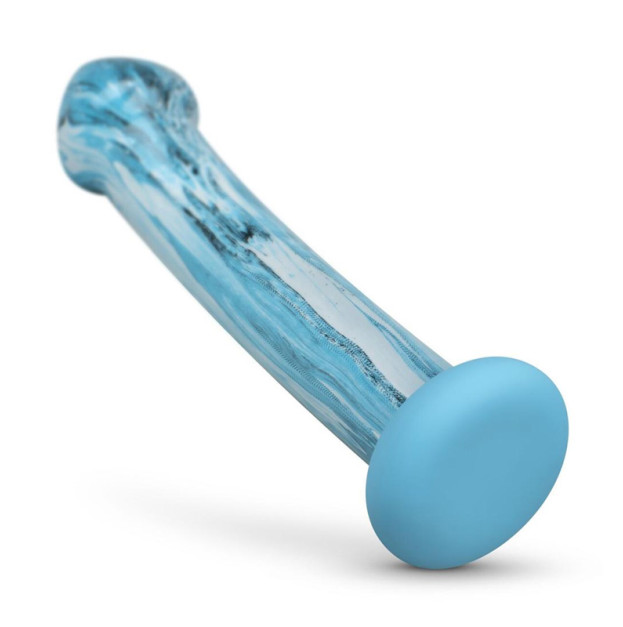 Gildo Ocean Ripple Glass Dildo