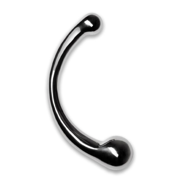 Металевий фалоімітатор Sinner Gear Unbendable The Curvey G-Spot Metal Dildo