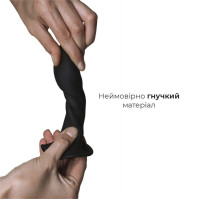 Adrien Lastic Hitsens 5 Black Suction Cup Dildo Perfect for Strapon