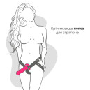 Фалоімітатор з присоскою Adrien Lastic Hitsens 4 Pink чудово для страпона