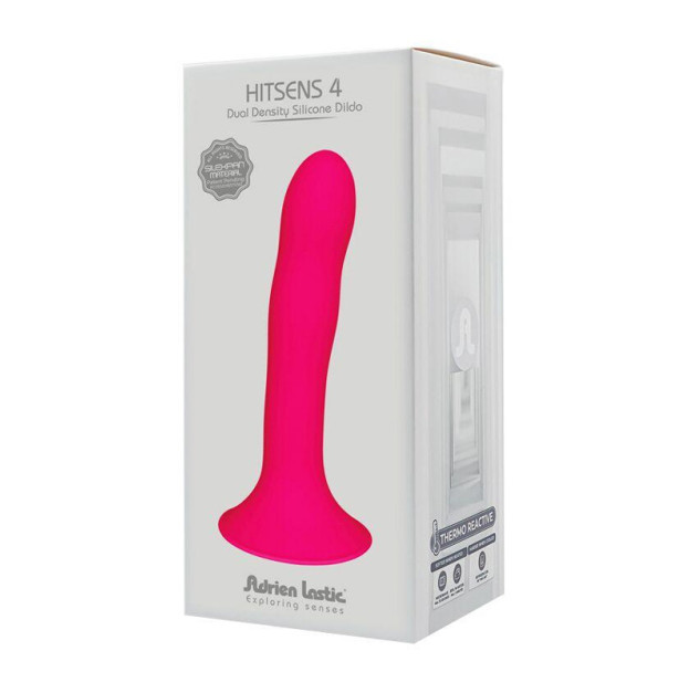 Adrien Lastic Hitsens 4 Pink Suction Cup Dildo Perfect for Strapon